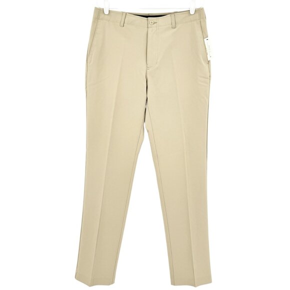 Ben Hogan Men's Performance Active Flex 4-Way Stretch Tan Chino Pants 34x34 NWOT - Picture 1 of 11